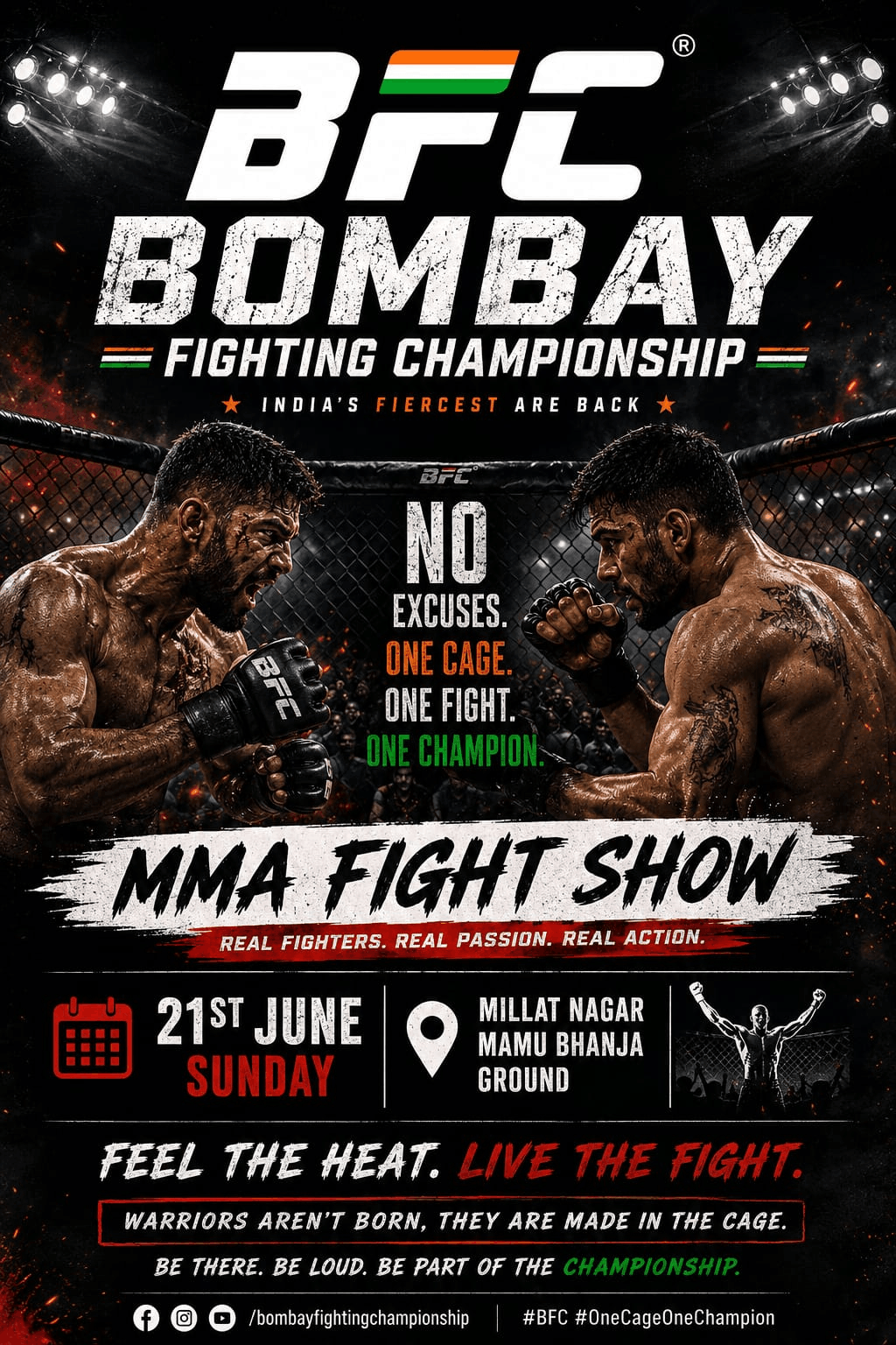 BFC event poster